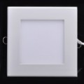 12W 1050LM 6000 ~ 7000K 120-LED luz plana luz branca - branco