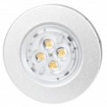 6W 3300K 300 lúmen 4-LED morna luz teto para baixo luz branca (85 ~ 265V)