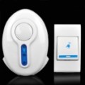 36-Melody Wireless Doorbell transmissor / receptor conjunto - branco (1 x 23A 12V / 2 x AA)