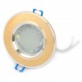 1.5 W 6000 ~ 7000K 110 ~ 170-lúmen 24 x 3528 LED branco luz teto Down lâmpada com / Driver (220V AC)
