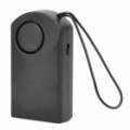 Touch Sensor Home segurança alarme anti-roubo - preto (1 x 9V bateria)