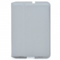 Desenhador s caso ultra-fino fibra protetora para Samsung P6800 - cinza