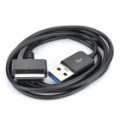 Dados USB / cabo para Asus Eee Pad TF101 carregador / TF201 - preto (99 CM-comprimento)