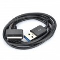 Dados USB / cabo para Asus Eee Pad TF101 carregador / TF201 - preto (99 CM-comprimento)