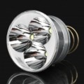 XM-LT6 2200LM 3-LED branco luz lanterna 5-modo drop-in Module - prata + ouro (3.5-8.4V/2.8A)