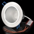 5W 3200K 400-lúmen 1-quente branco luz teto Down lâmpada LED com / Driver (AC 100 ~ 240V)
