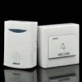 V006C 38-Melody Wireless Doorbell transmissor + receptor conjunto - White (1 x 23A 12V / 2 x AA)