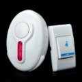 38-Melody Wireless Doorbell transmissor / receptor conjunto - branco (1 x 23A 12V / 2 x AA)