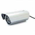 Exterior impermeável 1.0MP CMOS rede câmera de vigilância com 3-LED IR Night Vision