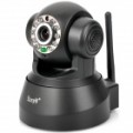 FS-M136 Motion-JPEG 802.11 b / g 300KP CMOS vigilância IP Camera com / LED de 10-IR - Black