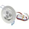 3 * 1W 3W 180-Lumen branco LED Spot Light módulo com Driver de corrente constante (100V ~ 240V AC)