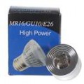 MR16 1W Cree P4-WC 100-Lumen branco levou lâmpada (DC 12V)