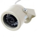 Indoor/Outdoor câmera de segurança de cor completo com áudio/microfone (NTSC)