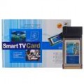 Sintonizador de TV analógico e vídeo capturam placa Cardbus PCMCIA para notebooks (NTSC + PAL + SECAM)