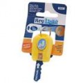 Branco luz brilhando Keyhole chave titular - cores sortidas (2 * CR1220)