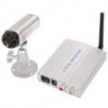 2.4 Câmera de segurança de vigilância GHz Mini CMOS Wireless + 4-CH receptor AV (PAL/NTSC)