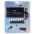 100W Digital Universal fonte/adaptador para Laptops (saída de 15V-26V + 8 conectores)