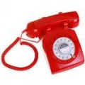 Classic terra linha telefónica (vermelho)