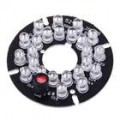 Infravermelho 24-LED iluminador Board placa de 3,6 milímetros lente CCTV segurança câmera