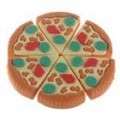 Pizza lindo em forma de borrachas (cores sortidas)
