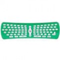 2.4 GHz Mini teclado Wireless portátil com função Mouse - verde (3 * AAA)