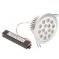 15W 15-LED 1200-Luman quente branca LED teto lâmpada/Down Light (100 ~ 265V)