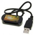 USB 2.0 para PC Placa PCI Express 34 mm adaptador conversor para Laptop (480Mbps)