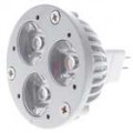 MR16 3W LED 3 240-lúmen LED teto lâmpada - branco quente (12 ~ 36V)