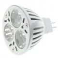 Lâmpada de luz vermelha de 3-LED MR16 3W (12V)