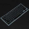 Silicone teclado tampa protetora para Apple Macbook - preto