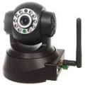 Câmera IP vigilância Wi-Fi/Wireless segurança Standalone CMOS 300 K F980A  com Night Vision + RS485