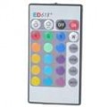 24-Chave Wireless infravermelho IR Remote Controlador para RGB LED Light Bulb (1 * CR2025)