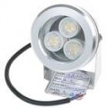 3W 3-LED 270-lúmen impermeável de inundação luz/projeção luz branca quente (12V)