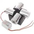 4W LED 4 210-lúmen parede LED lâmpada com Driver - RGB + luz branca quente (220V)