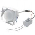 3W LED branco acrílico teto lâmpada/Down Light com LED Driver (95 ~ 265V)