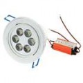6W 3500K 510-lúmen 6-LED teto lâmpada/baixo quente luz branca com LED Driver (100 ~ 240V)