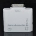 2-em-1 Kit de conexão de câmera com leitor de cartão para iPad - branco (USB/SD)