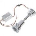 1W 3500K 80-lúmen LED quente branco Spot lâmpada com LED Driver (220V)