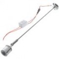1W 1-LED 50-lúmen Spot lâmpada com LED Driver - luz vermelha (220V)