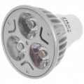 MR16 3W 3-LED 6500K 240-Lumen lâmpada branco (110 ~ 260V)