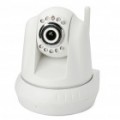 Câmera de segurança Wireless CCTV IP 300KP c / 10-LED Night Vision/microfone/Motion Detection - branco