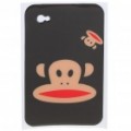 Protetor traseiro adesivo para Samsung P1000 - Paul Frank (preto)