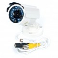 Câmera de segurança de vigilância 1/3 SONY CCD impermeável com 20-LED Night Vision - branco (DC 12V)