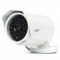Câmera de segurança de vigilância 1/3 SONY CCD impermeável com 42-LED Night Vision - branco (DC 12V)