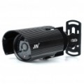 Câmera de segurança de vigilância 1/3 SONY CCD impermeável com 48-LED Night Vision - preto (DC 12V)