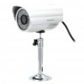 1/4 CMOS 300KP vigilância segurança câmera impermeável c / 60-IR LED Night Vision/Motion-Detection
