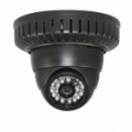H. 264 1/3 Pixel Color CCD Dome IP CCTV Camera com / 22-IR LED visão noturna