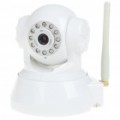 Sem fio 3G remoto Pan/Tilt 300 KP CCTV câmera com 11-IR Night Vision/microfone/TF