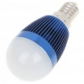 E14 3W 260-lúmen 3000-3500K branco quente levou lâmpada - azul escuro (85 ~ 245V)