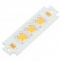 3W 3500K 200LM quente tira de Metal de emissor de LED branco (9 ~ 11V)